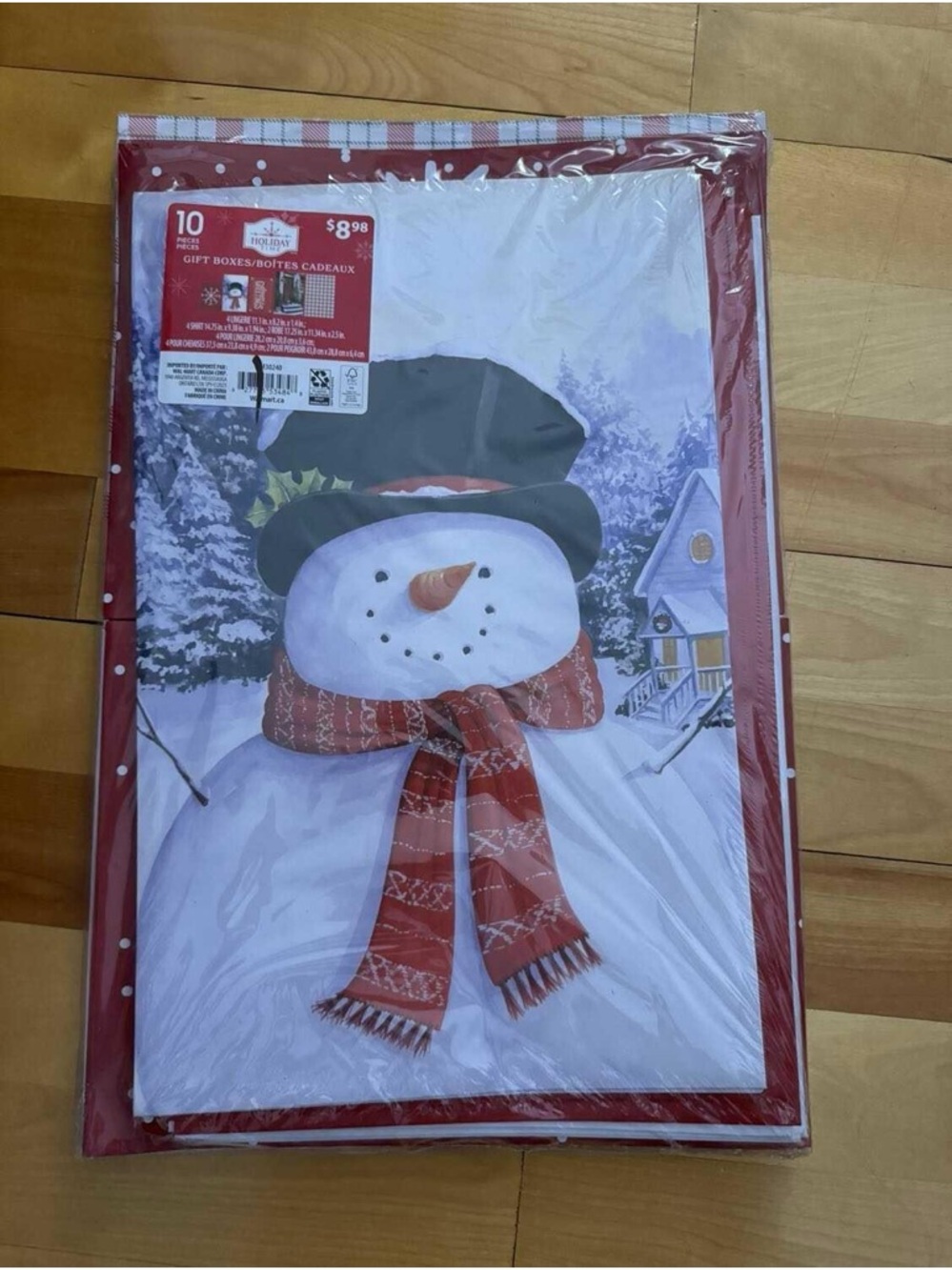 Christmas gift boxes (pack of 3 - 30 boxes total)